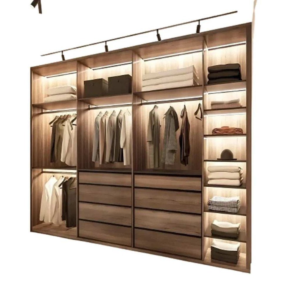 دريسنج مودرن بني MDF تايلاندي 300×40×240 سم